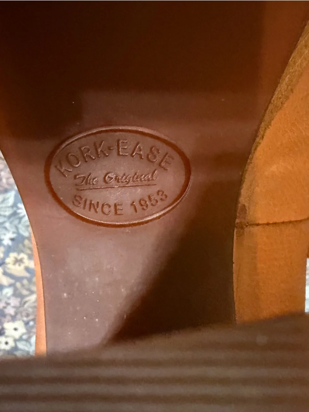 Kork-Ease Women’s Penny Loafers in Cognac Brown Leather - Picture 6 of 8